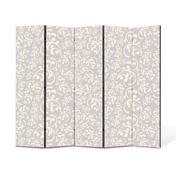 Paravan de Camera ArtDeco din 5 Panouri Pattern Motiv Baroc 175 x 150 cm Paravan de Camera ArtDeco din 5 Panouri Pattern Motiv Baroc 175 x 150 cm