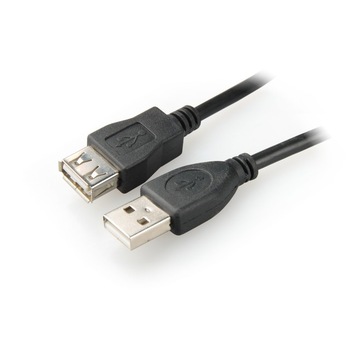 Cablu de date USB Tip A 2.0 Extreme Media Delock, 1.8m, Negru Cablu de date USB Tip A 2.0 Extreme Media Delock, 1.8m, Negru