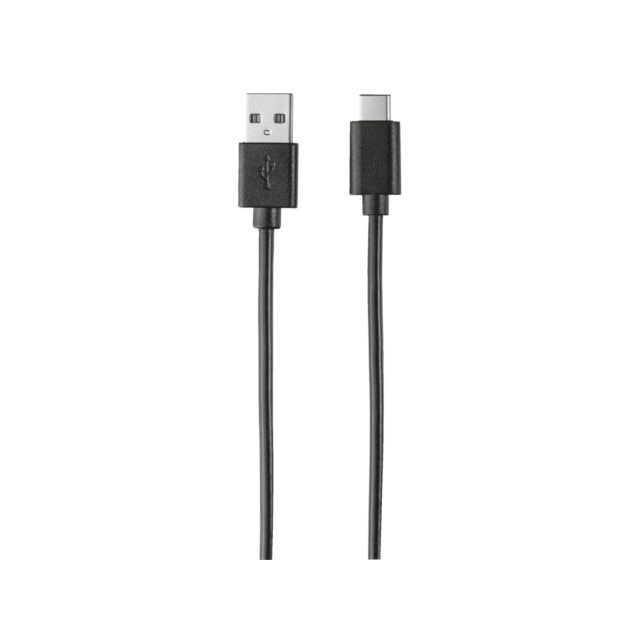 Cablu de date Trust, USB-C tata la USB A 2.0 tata, Negru