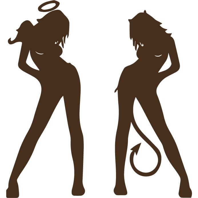 Sticker auto - Ispita - Choco - 23x25 cm