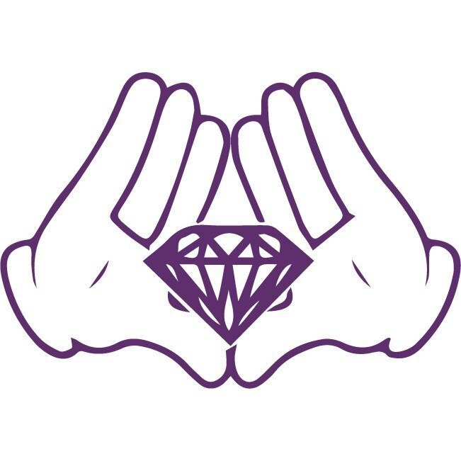 Sticker auto - Illuminati - Indigo - 30x20 cm