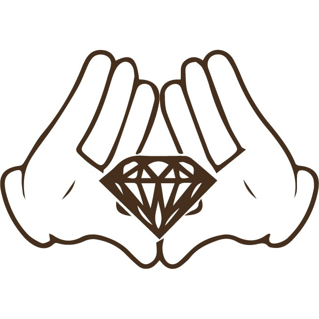 Sticker auto - Illuminati - Choco - 30x20 cm