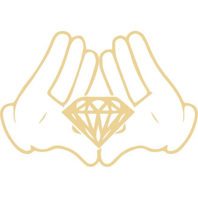 Sticker auto - Illuminati - Bej - 30x20 cm