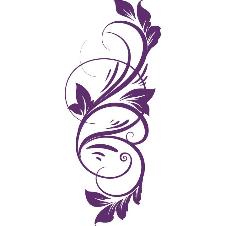 Sticker auto - Agatatoare - Indigo - 50x117 cm