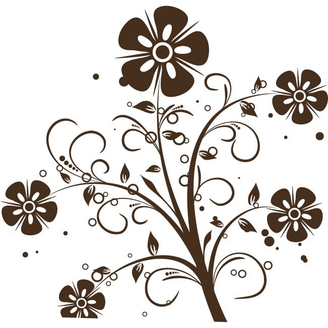 Sticker auto - Garoafa - Choco - 50x48 cm