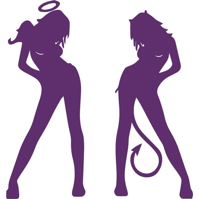 Sticker auto - Ispita - Indigo - 23x25 cm