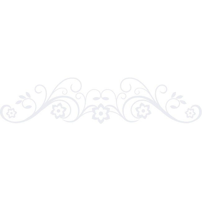 Sticker auto - Squill - Alb polar - 50x11 cm