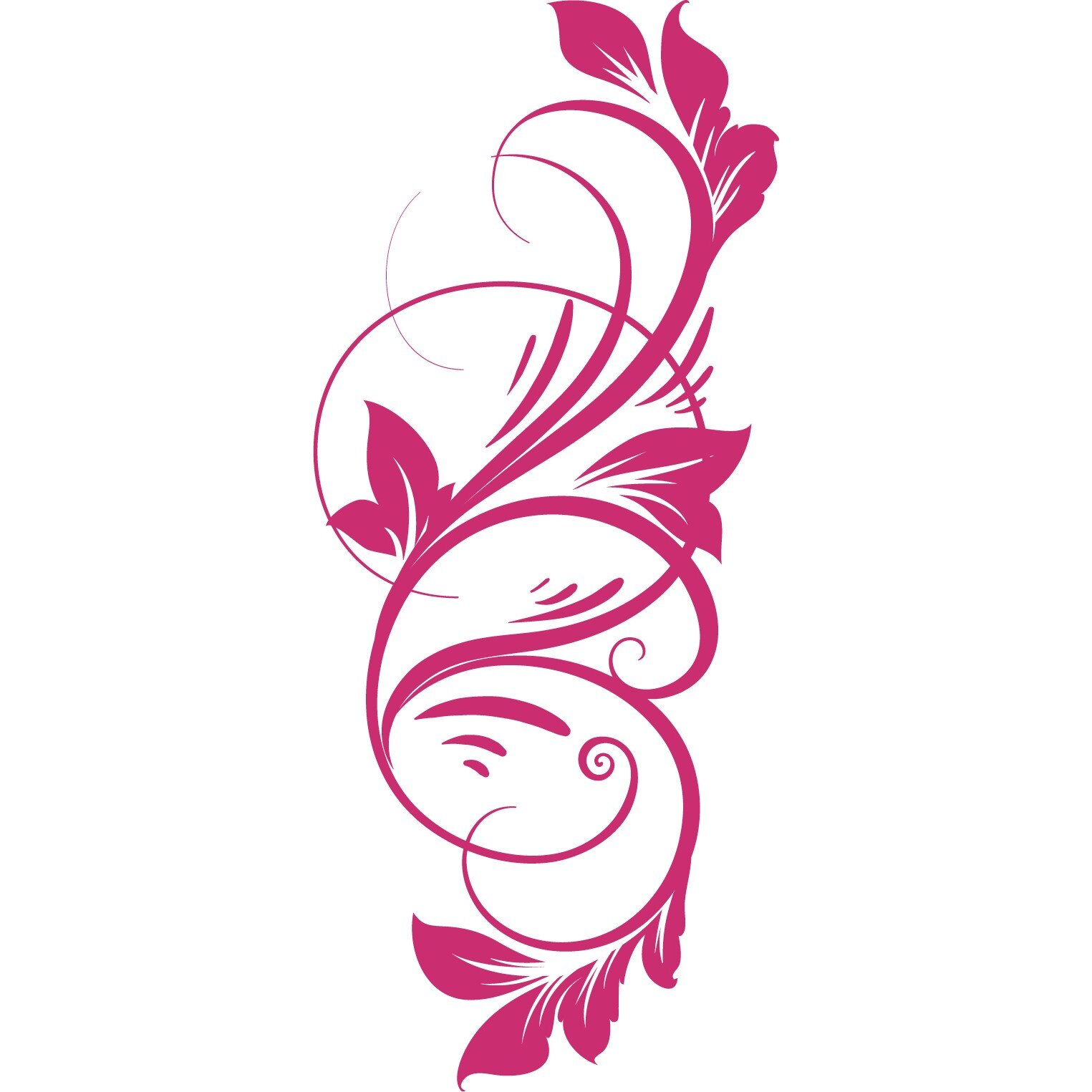 Sticker auto - Agatatoare - Magenta - 50x117 cm