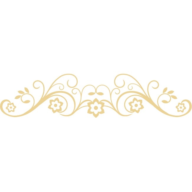 Sticker auto - Squill - Bej - 50x11 cm