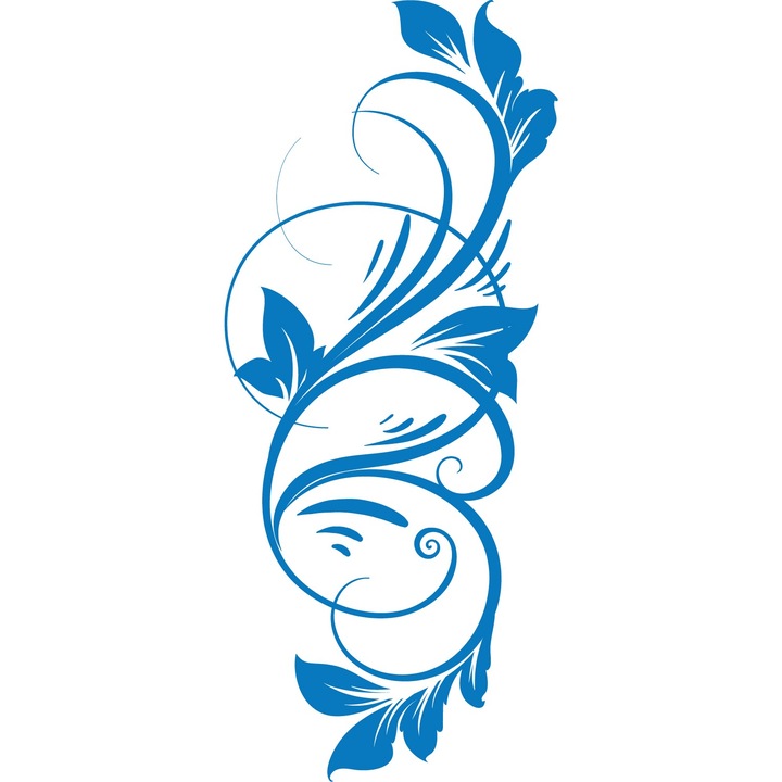 Sticker auto - Agatatoare - Albastru - 50x117 cm