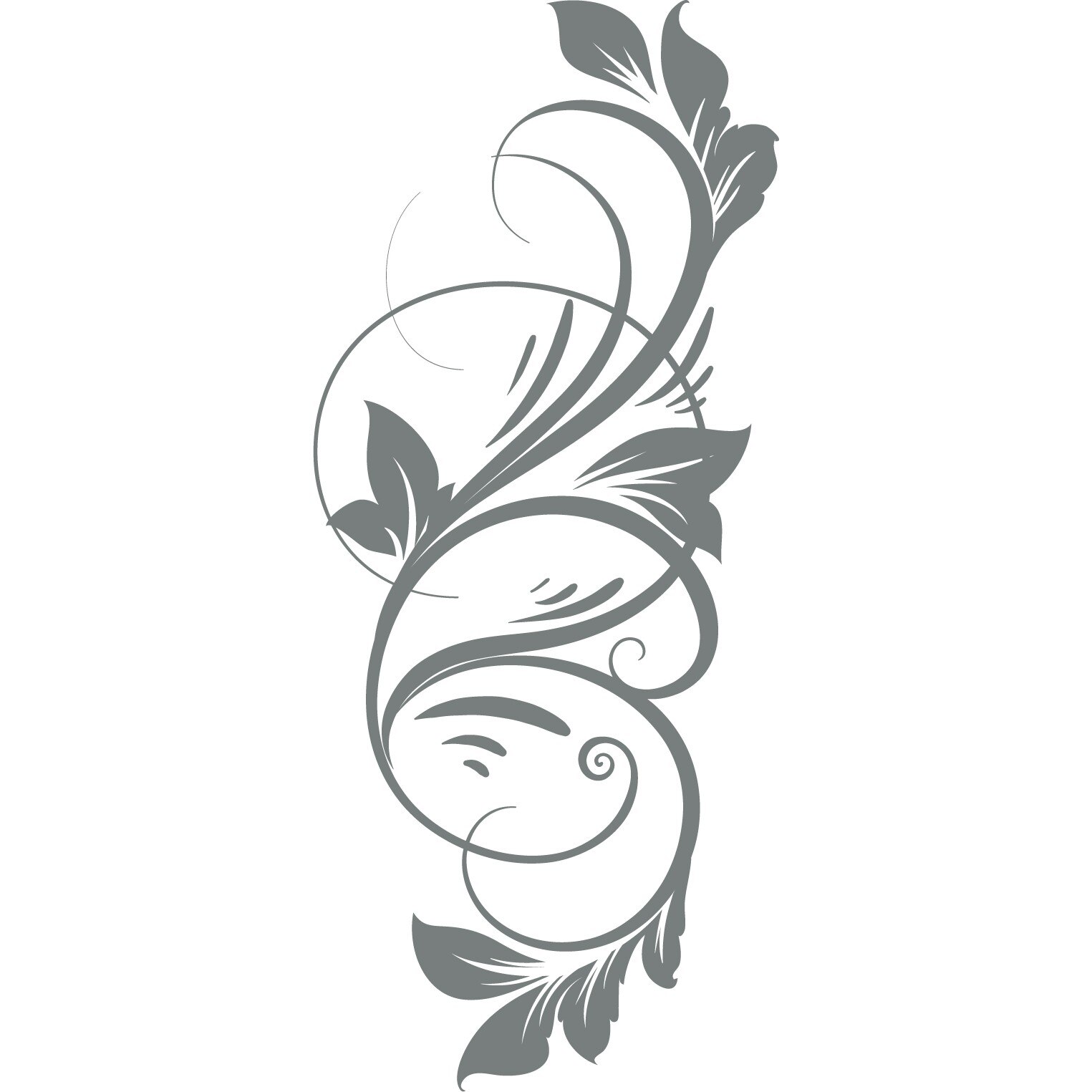 Sticker auto - Agatatoare - Gri Metal - 50x117 cm