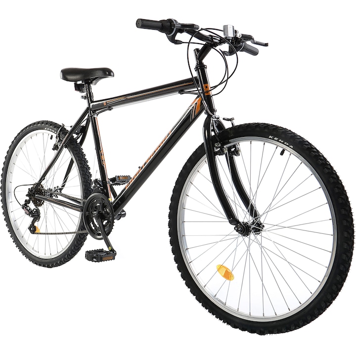 Велосипед MTB 26 EightyEight, Размери рамка L (19"), Стомана, Черен/Оранжев