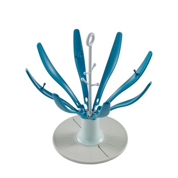 Uscator pliabil biberoane Beaba Floare Bleu Uscator pliabil biberoane Beaba Floare Bleu