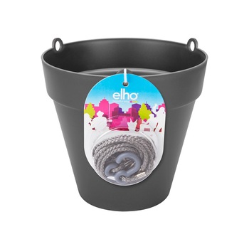 Ghiveci Agatator Loft Urban cu diametrul de 20 cm antracit Ghiveci Agatator Loft Urban cu diametrul de 20 cm antracit