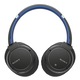 Sony MDR-ZX770BN fejhallgató, Noise Canceling, Wireless, Bluetooth, Fekete/Kék
