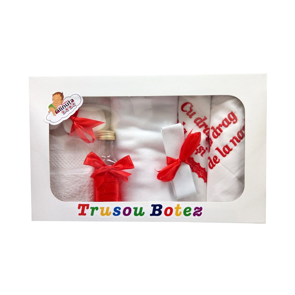 Trusou botez baieti si fetite - set biserica