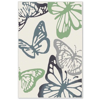 Covor sintetic Matrix 5597-1-17033, 80x150cm, Crem/Verde, Model modern Covor sintetic Matrix 5597-1-17033, 80x150cm, Crem/Verde, Model modern