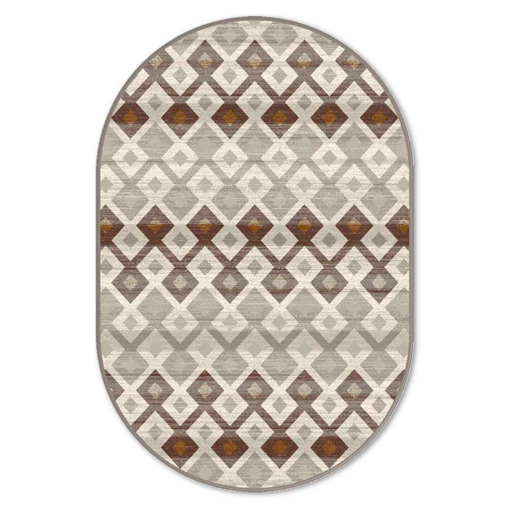 Covor sintetic Delta 1597-2-43254, 200x300cm, Bej, Model modern