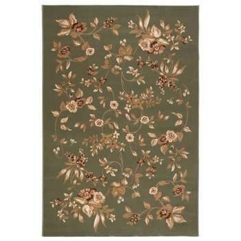 Covor sintetic Atlas 6038-1-41366, 80x150cm, Verde-Oliv, Model clasic floral Covor sintetic Atlas 6038-1-41366, 80x150cm, Verde-Oliv, Model clasic floral