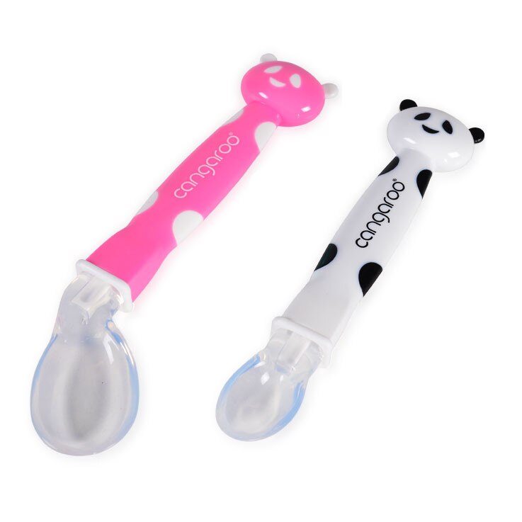 Set tacamuri, panda roz, +6 luni