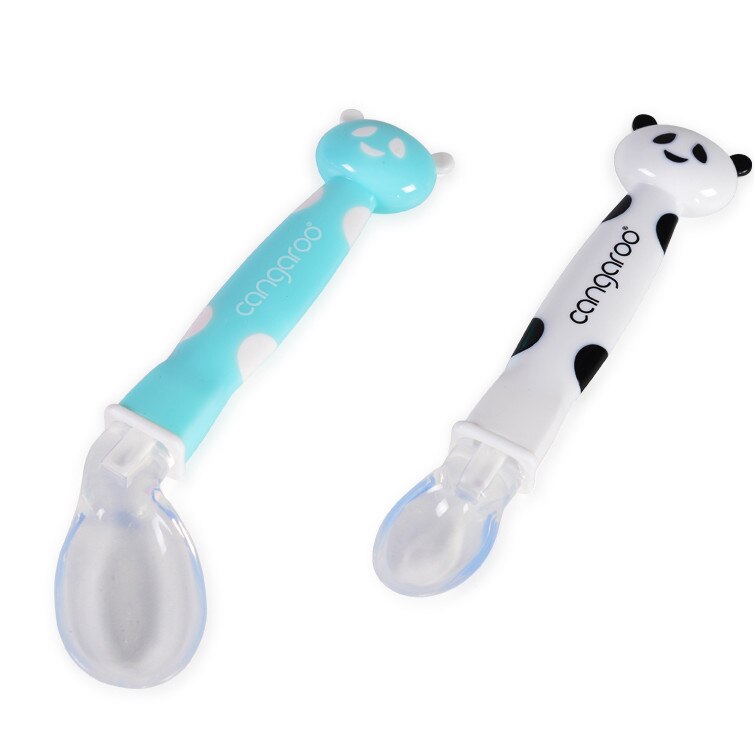 Set tacamuri, panda turcoaz, +6 luni