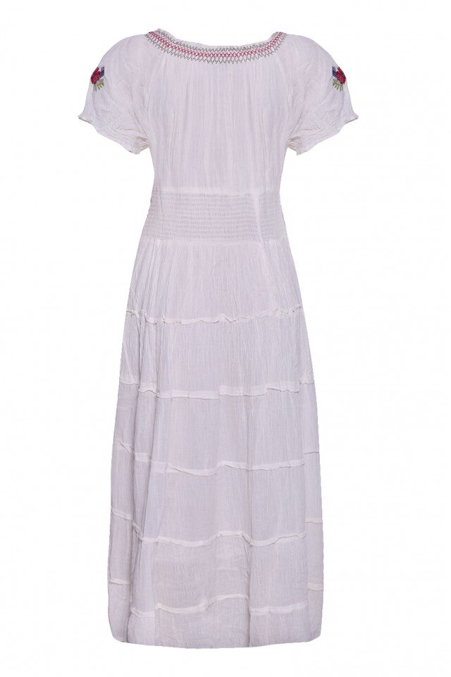 Rochie dama tip ie, dae574, Alb