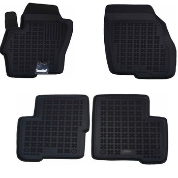 Set 4 covorase interior din cauciuc stil tavita MAGSTAR LUX dedicate, compatibile cu Fiat Linea 2006-2017, Negru Set 4 covorase interior din cauciuc stil tavita MAGSTAR LUX dedicate, compatibile cu Fiat Linea 2006-2017, Negru