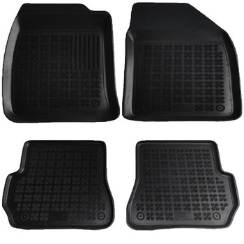 Set 4 covorase interior din cauciuc stil tavita MAGSTAR LUX dedicate, compatibile cu Ford Fiesta 2002-2006, Negru Set 4 covorase interior din cauciuc stil tavita MAGSTAR LUX dedicate, compatibile cu Ford Fiesta 2002-2006, Negru