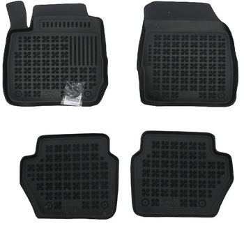Set 4 covorase interior din cauciuc stil tavita MAGSTAR LUX dedicate, compatibile cu Ford Fiesta 2008-, Negru Set 4 covorase interior din cauciuc stil tavita MAGSTAR LUX dedicate, compatibile cu Ford Fiesta 2008-, Negru