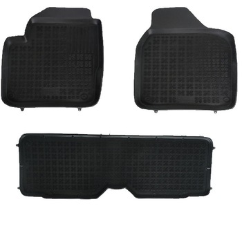 Set 3 covorase interior din cauciuc stil tavita MAGSTAR LUX dedicate, compatibile cu Ford Galaxi 7 locuri 1995-2006, Negru Set 3 covorase interior din cauciuc stil tavita MAGSTAR LUX dedicate, compatibile cu Ford Galaxi 7 locuri 1995-2006, Negru