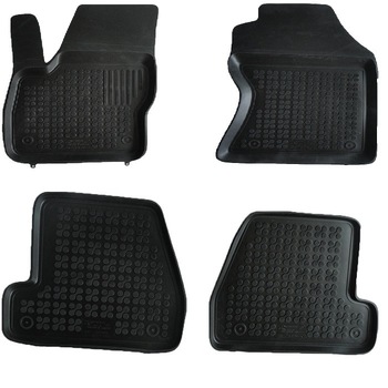 Set 4 covorase interior din cauciuc stil tavita MAGSTAR LUX dedicate, compatibile cu Ford Focus III 2011-, Negru Set 4 covorase interior din cauciuc stil tavita MAGSTAR LUX dedicate, compatibile cu Ford Focus III 2011-, Negru