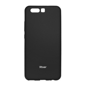 Husa TPU Silicon Mat Roar Huawei Honor 10, Negru Husa TPU Silicon Mat Roar Huawei Honor 10, Negru