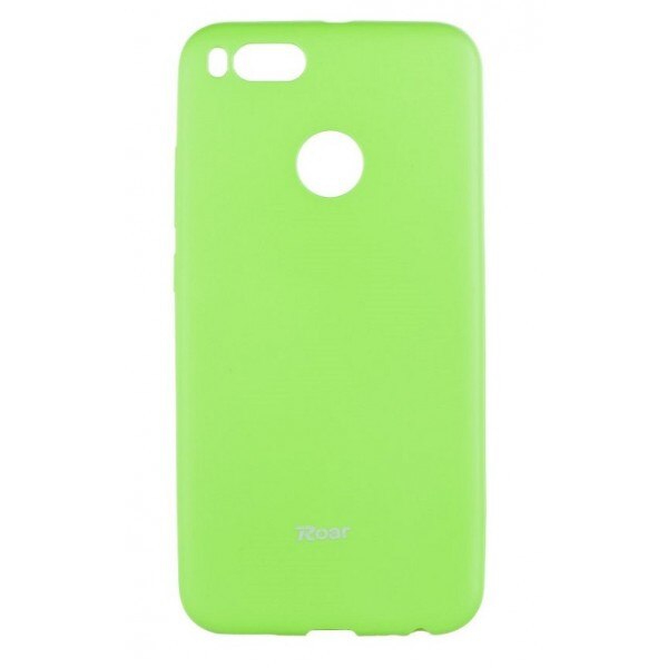 Husa TPU Silicon Mat Roar Xiaomi Mi A1, Verde Lime