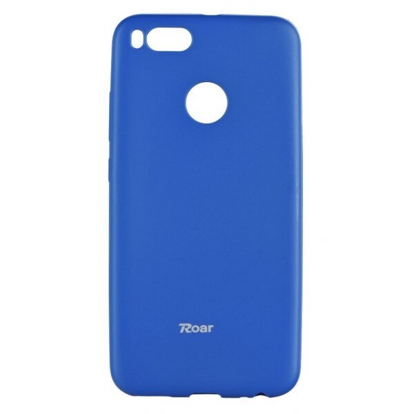 Husa TPU Silicon Mat Roar Xiaomi Mi A1, Albastru