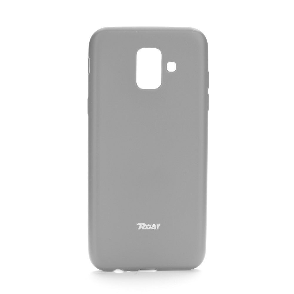 Husa TPU Silicon Mat Roar Samsung Galaxy A6 Plus 2018, Gri