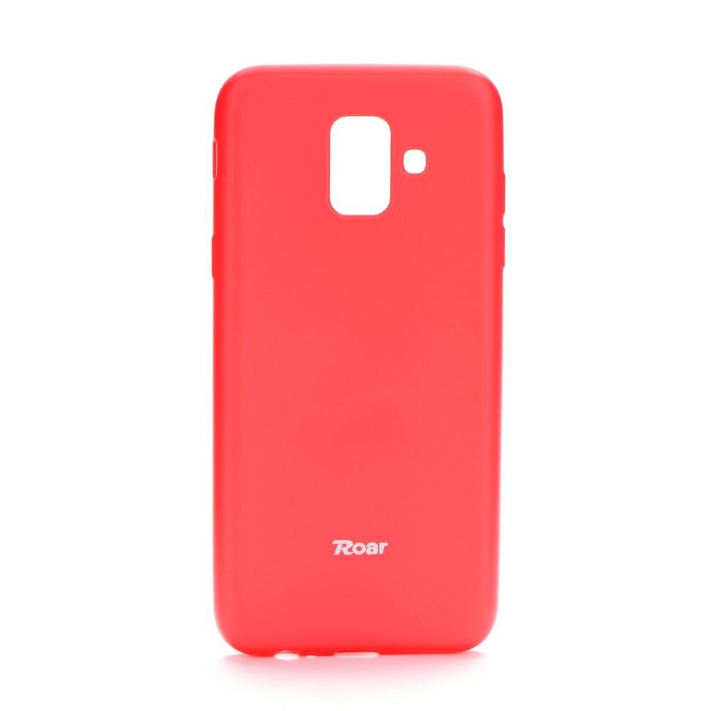 Husa TPU Silicon Mat Roar Samsung Galaxy A6 2018, Roz