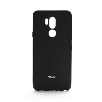 Husa TPU Silicon Mat Roar LG G7 ThinQ, Negru Husa TPU Silicon Mat Roar LG G7 ThinQ, Negru