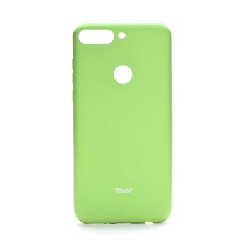 Husa TPU Silicon Mat Roar Huawei Y7 2018/Y7 Prime 2018, Verde Lime Husa TPU Silicon Mat Roar Huawei Y7 2018/Y7 Prime 2018, Verde Lime