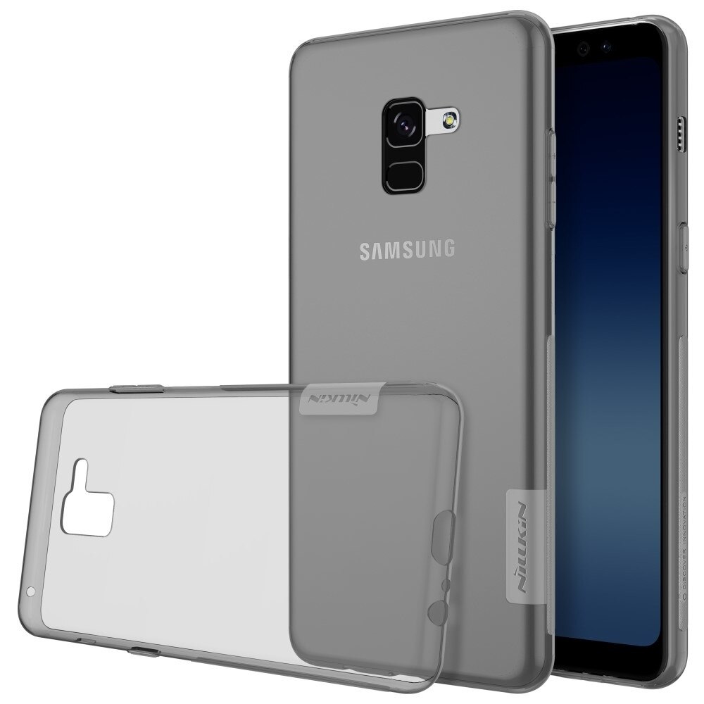 Husa silicon protectie spate pentru Samsung Galaxy A8 2018 A530f Grey