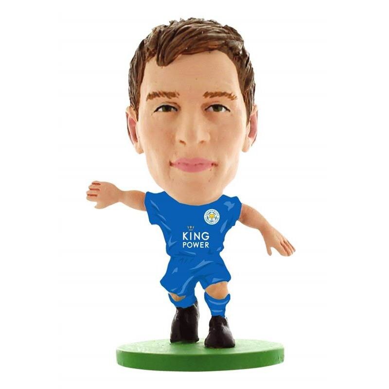 Figurina Soccerstarz Leicester Marc Albrighton Home Kit