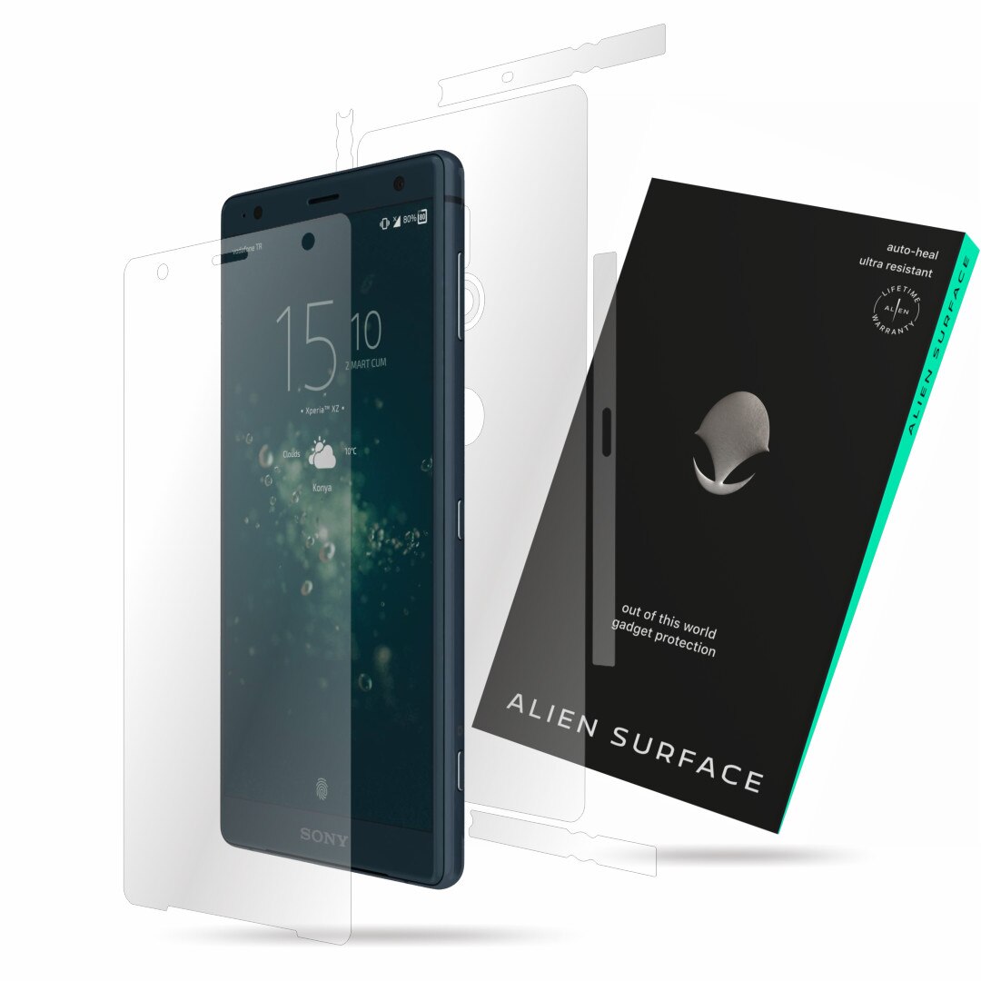 Folie Alien Surface, Sony Xperia XZ2, protectie ecran, spate, laterale