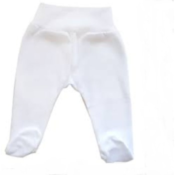 Pantaloni cu botos,Alb,Cu banda. Pantaloni cu botos,Alb,Cu banda.