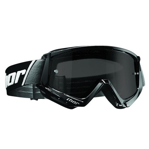 Ochelari ski/atv/cross Thor culoare negru/alb