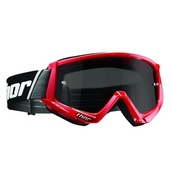 Ochelari atv/cross Thor culoare rosu/negru Ochelari atv/cross Thor culoare rosu/negru