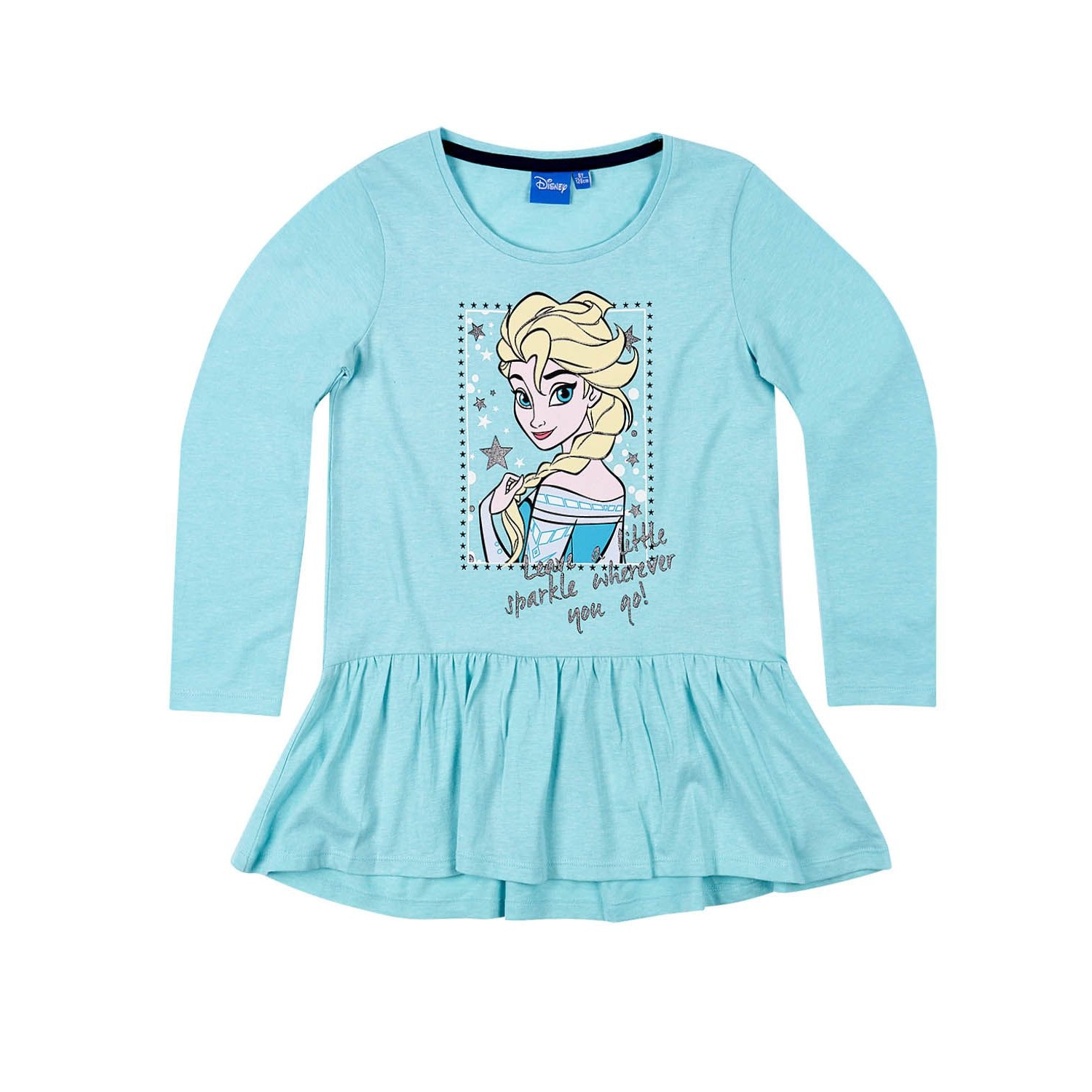 Patronize Figure avoid Bluza tunica Disney Frozen bleu, 10 ani, 140 cm - eMAG.ro
