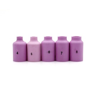 Set 5 duze ceramice diferite pentru lentile de gaz, Intensiv Set 5 duze ceramice diferite pentru lentile de gaz, Intensiv