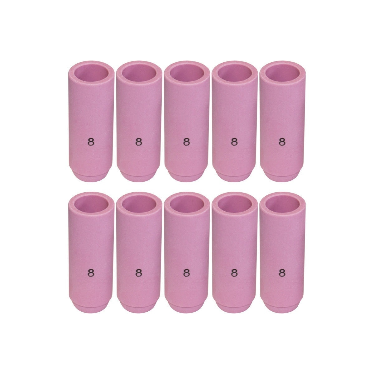 Duza ceramica TIG-WIG standard, Gr. 8, Intensiv , set 10 bucati