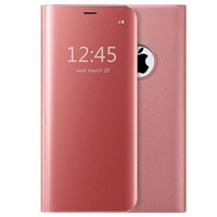 husa iphone 6 plus 6s plus - flip mirror tip carte capac translucid rose imagen 53_0_
0