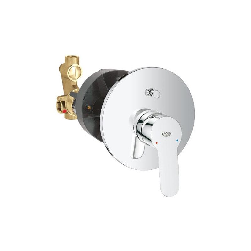 Baterie cada Grohe BauEdge, monocomanda, 1/2