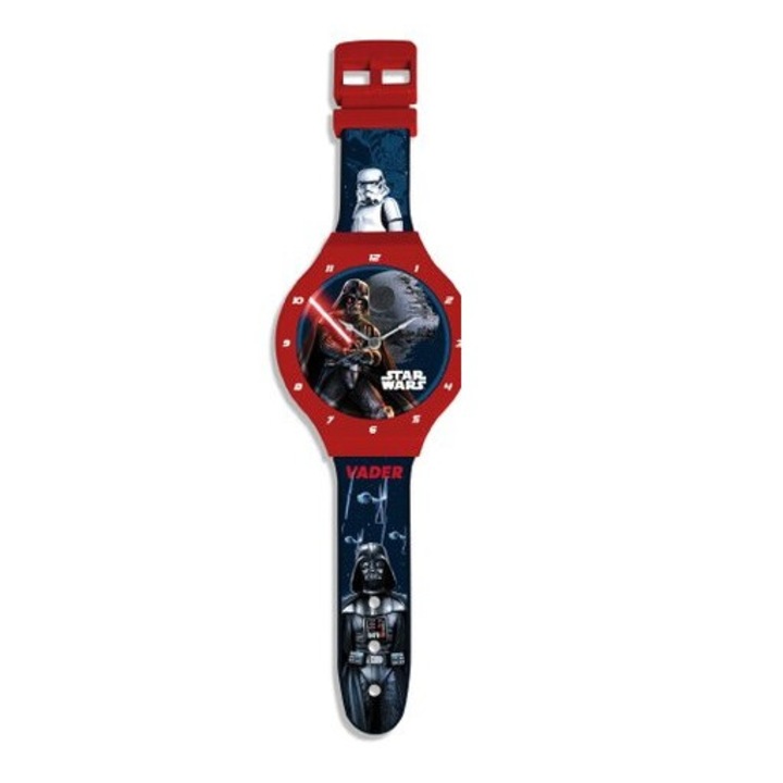 Ceas perete Star Wars 47 cm Negru 12.5 cm